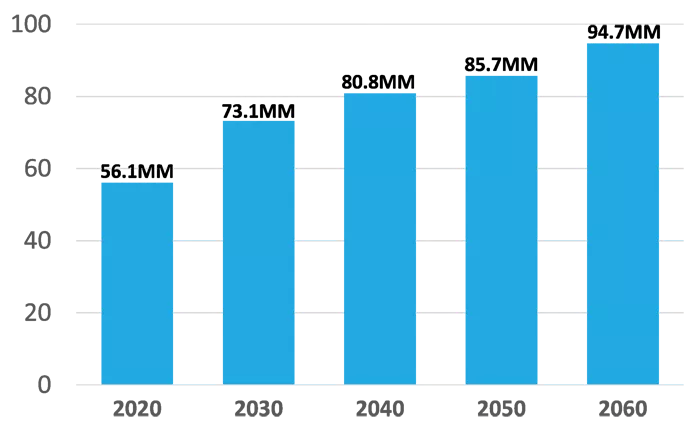 US Senior Population Estimates